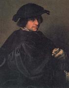 CAMPI, Giulio Portrait of the Artist's Father,Galeazzo Campi oil